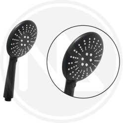 SHOWER HEAD WITH PUSH BOTTON "SOPHIE" MAURER