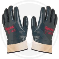 GUANTI DA LAVORO IN NITRILE PESANTE "HYCRON"