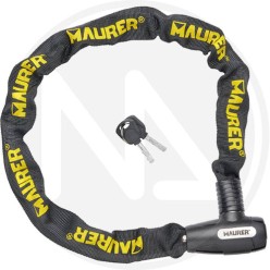 PADLOCK for cycles with  Ø6 mm. 90 cm. maurer