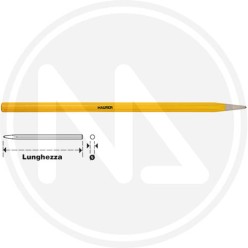 SCALPELLO PER ELETTRICISTA A PUNTA RIAFFILABILE MAURER
