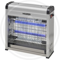 LED RECTANGULAR ELECTRIC INSECT KILLER 30 MQ MAURER