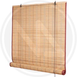 wicker roller shutter with ROPE PAPILLON