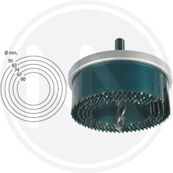 hole saw for wood 5 blades maurer