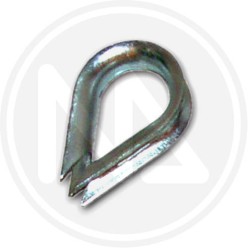 thimble-galvanized wire rope thimble MAURER