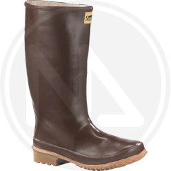 long BROWN rubber boots "SEKON 6300 OB SRA"