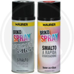 Spray "briko spray" 400 ml. maurer PLUS "tinte ral AVORIO E BIANCO"