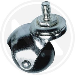 nylon spherycal wheel with revolving hinge maurer