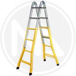 telescopic ladder steel maurer
