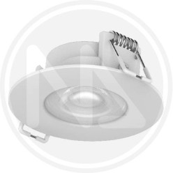 FARETTO DA INCASSO LED CON SCATOLA GIUNZIONE MAURER