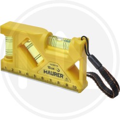 MINI LIVELLA rettangolare CON BASE MAGNETICA MAURER