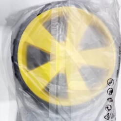 RICAMBI PER RASAERBA (86301) PAPILLON - RUOTA GIREVOLE COMPLETA