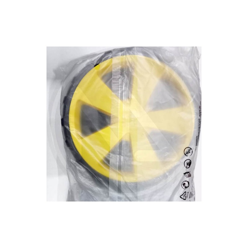 RICAMBI PER RASAERBA (86301) PAPILLON - RUOTA GIREVOLE COMPLETA