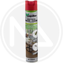 INSETTICIDA SPRAY MOSCHE-ZANZARE PAPILLON
