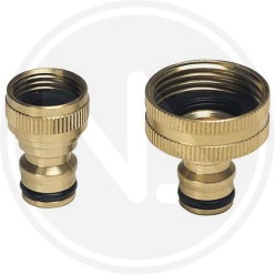 Tap brass connector female thread papillon