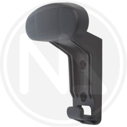 Black PLASTIC COAT HANGER