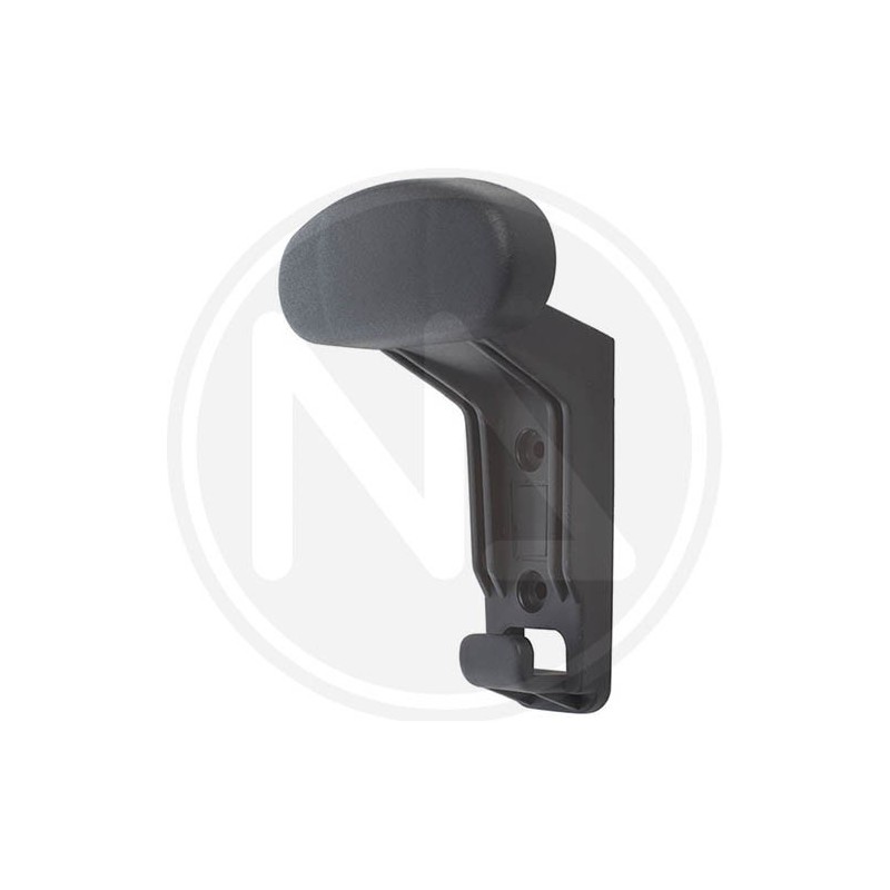 Black PLASTIC COAT HANGER