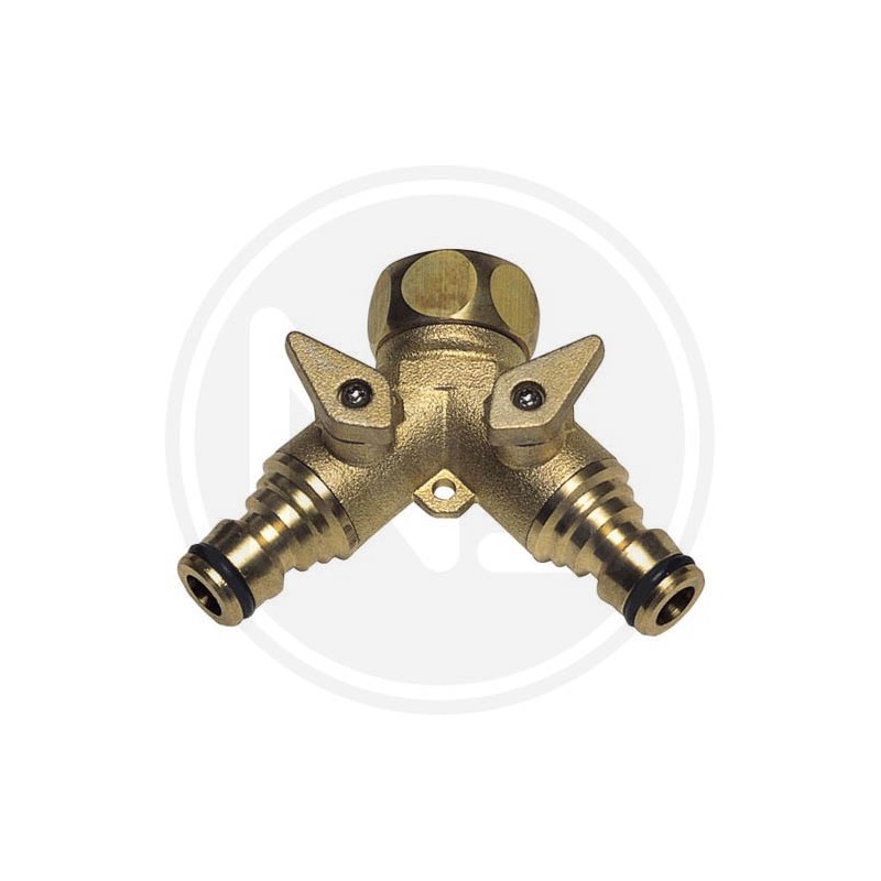 dual shaft-off  brass  papillon