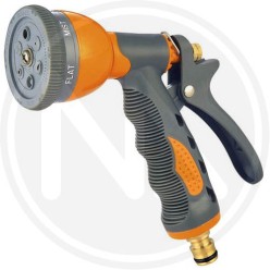 gun hose nozzle "lusso" 6 throws papillon