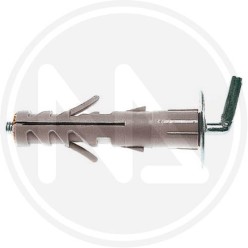 extended nylon plug with short hook