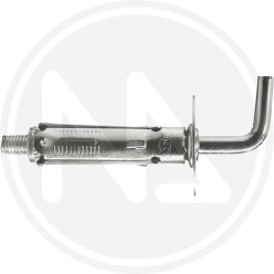 steel plug with medium hook maurer PLUS