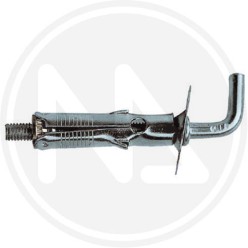 tassello in acciaio gancio medio maurer PLUS