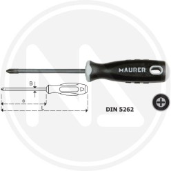 screwdriver for cross heads-ph "s2" maurer plus