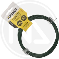 plastic coated skein wire green maurer