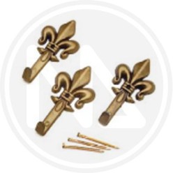 little picture hooks giglio GRANDE BRONZO "ONE PRICE" maurer