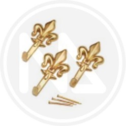 GANCI per quadri GIGLIO GRANDE ORO "ONE PRICE" maurer