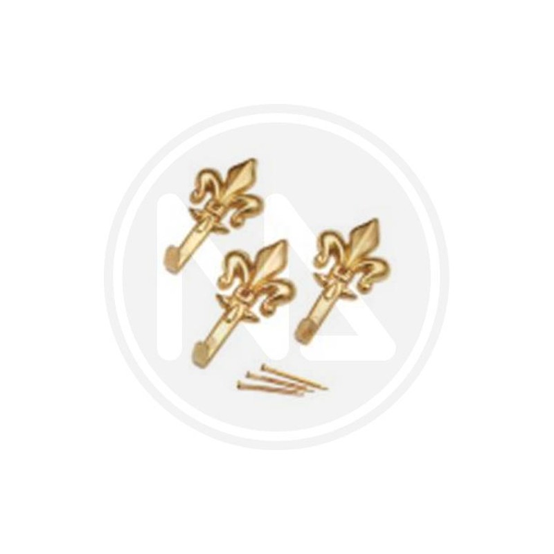 GANCI per quadri GIGLIO GRANDE ORO "ONE PRICE" maurer