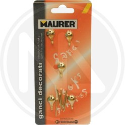 GANCI per quadri "GOCCIA ORO piccolo" maurer