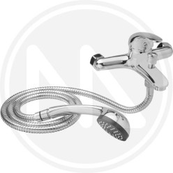 BATH MIXER WITH SHOWER "aurora" MAURER