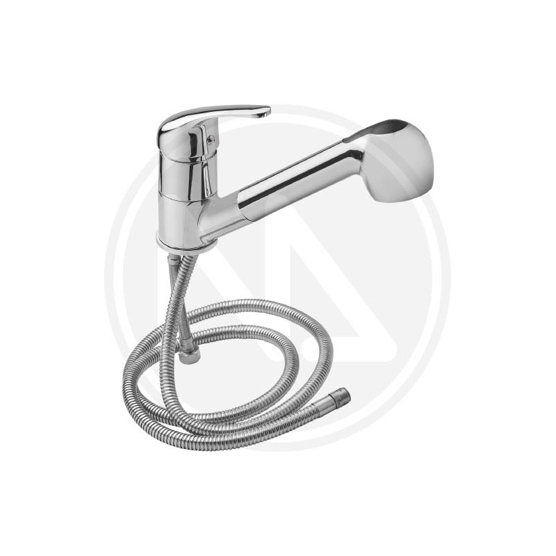 KITCHEN SINK MIXER WITH SHOWER "AURORA" MAURER