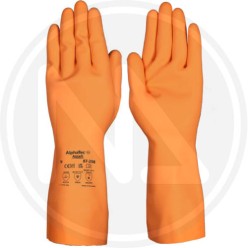 latex gloves "ALPHATEC 87-208"