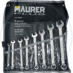 combination spanner IN SCABBARD set 8 pCS. maurer plus