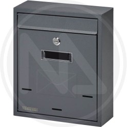 CASSETTA POSTALE per esternO "domus" ANTRACITE maurer