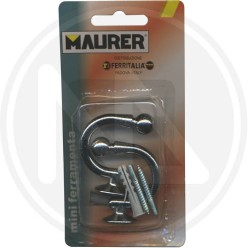 GANCIo PER EMBRASSE "cromo" maurer