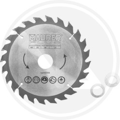 CIRCULAR SAW BLADE 184 MM 24 Z maurer plus