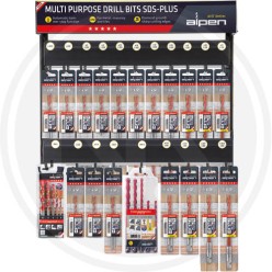 UNIVERSAL drills in display "multicut" alpen (MODULO 32)