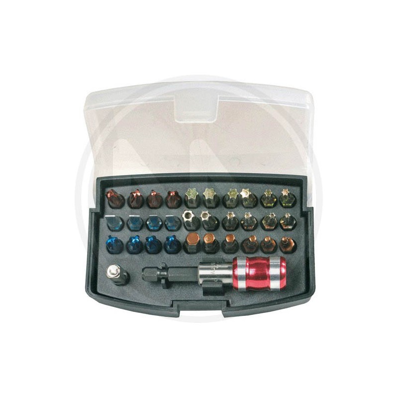 inserti in serie 32 pezzi con portainserti maurer plus