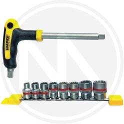 sockets-sets 9 pieces maurer plus