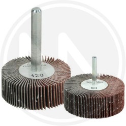 RUOTA ABRASIVA LAMELLARE CON GAMBO MAURER PLUS