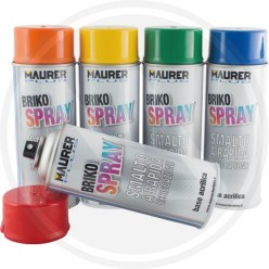 briko spray 400 ml. maurer PLUS "tinte ral MARRONE"