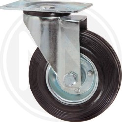rubber wheel with revolving plate maurer
