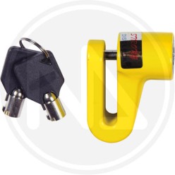 motorcycle disc block padlock 5,5 mm. maurer