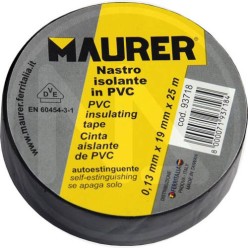nastro isolante in pvc NERO maurer