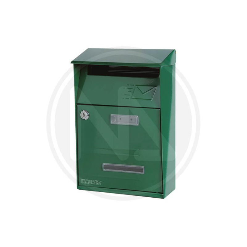 CASSETTA POSTALE per esternO "signal VERDE" maurer