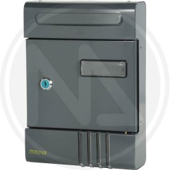 cassetta postale in acciaio per esterno "notes ANTRACITE" maurer