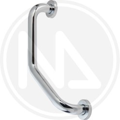 ANGULAR STAINLESS STEEL BATH HANDLE SUPPORT "AQUA" MAURER