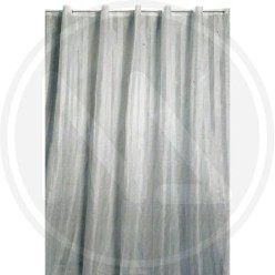 POLYESTER SHOWER CURTAIN "RIGONE BIANCO" MAURER